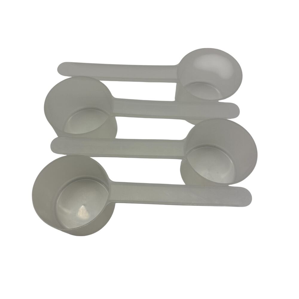 Plastic 2oz Measuring Cups with Long Handle Lot of 4